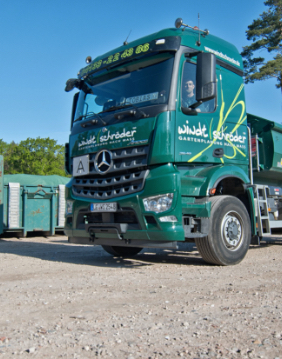 7,5 Tonnen LKW für den professionellen Containerdienst